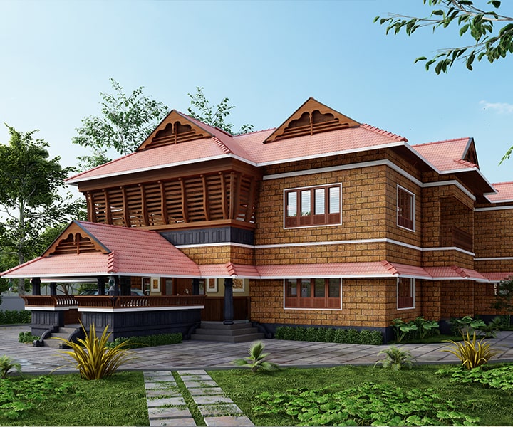 Naalukettu House in Kerala - interio designing lavorofeliz bangalore kanhangad gallery 1